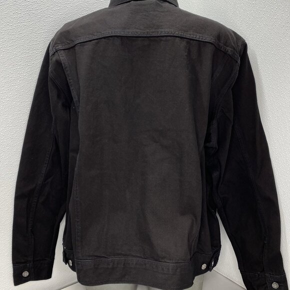 NEW HARLEY DAVIDSON Mens Jacket Black Size 3XL Denim Button Down Embroidered - Picture 4 of 12